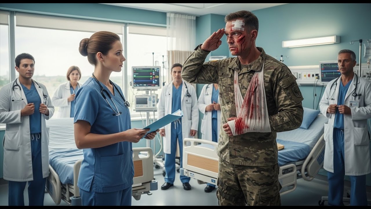 Hospital Staff Ignored Her — Until the Commander Saluted Her