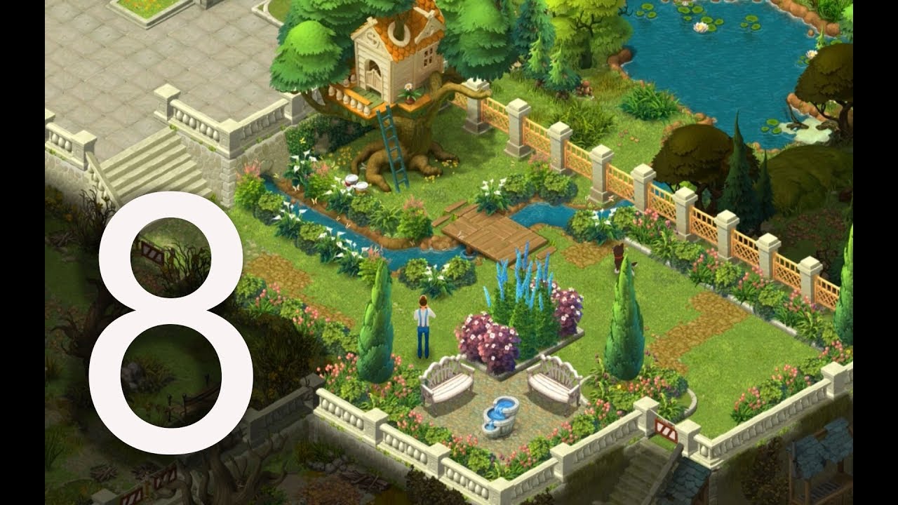 Gardenscapes New Acres - Gameplay Walkthrough Part 8 Levels 41 - 45 (iOS, Android)