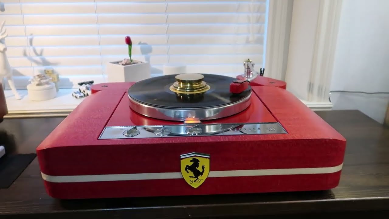 The Ferrari GT401 State of the Art Garrard 401 Turntable by RGTT