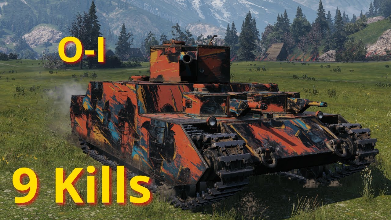 World of tanks O-I - 3,1 K Damage 9 Kills, wot replays
