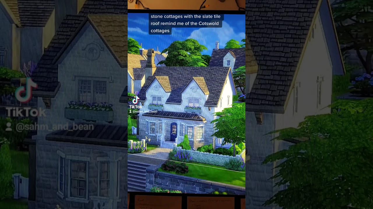 what are the home and community lot architecture styles in Henford-on-Bagley, from Cottage Living?