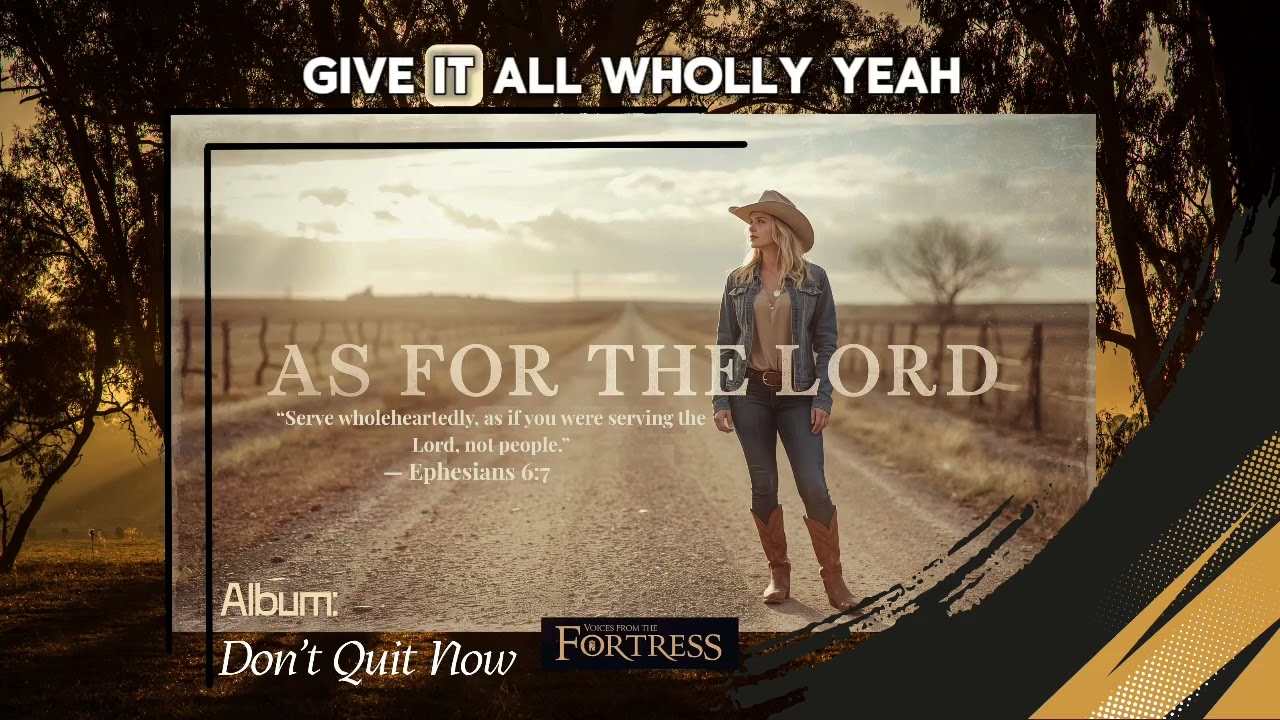 As For The Lord (Female Version)— Ephesians 6:7