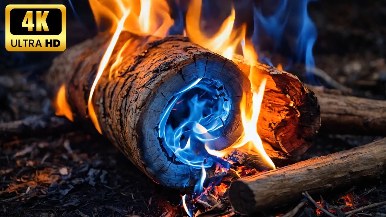 🔥Gentle Fireplace Crackle | 11 Hours of Cozy Calm