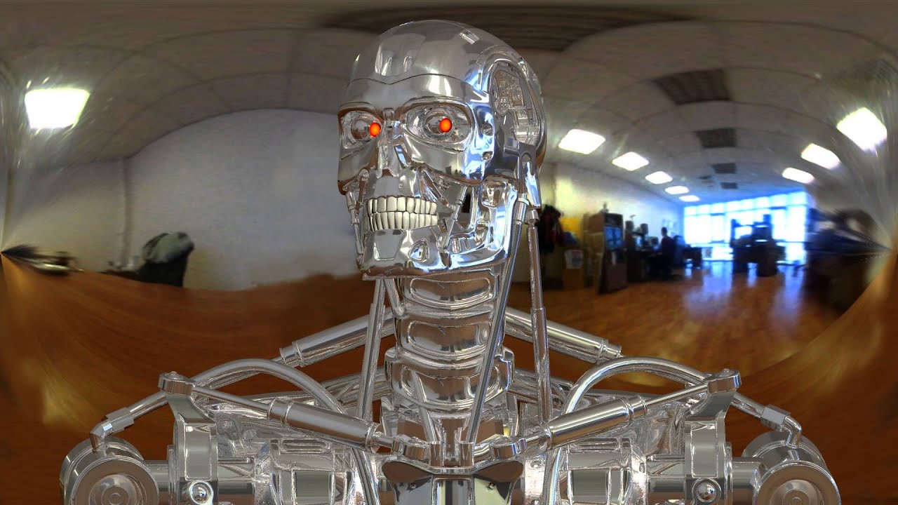 Terminator T800 3D Max Render 3 hours Sound FX x264 FULL HD