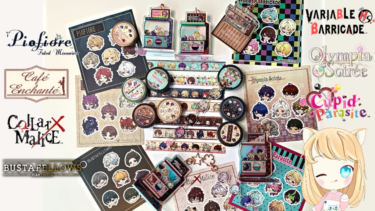 Unboxing: Otome Game Gachapons + Other Merch by Squishylama