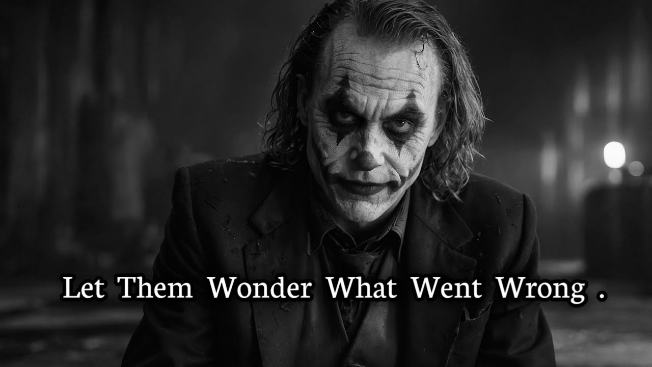 Let Them Wonder What Went Wrong，They Brought It Upon Themselves