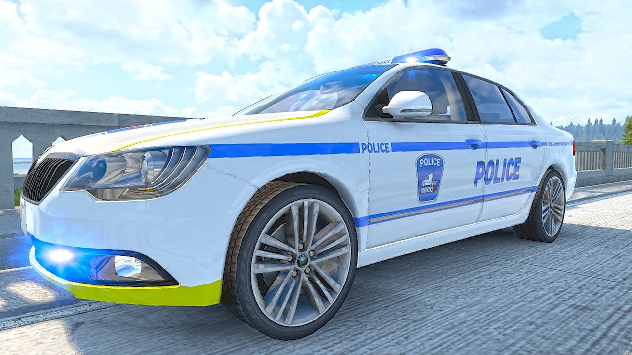 Police Cars In American Truck Sim? || ATS