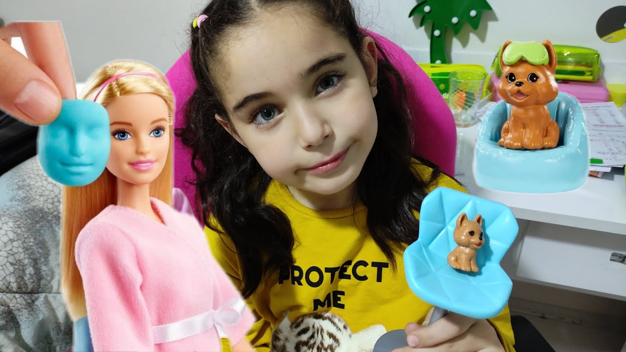 BARBİE ACİL CİLT BAKIMINA GİTTİ !! @DilaKent @linacetinkayaofficial @RukiyeÇetinkaya