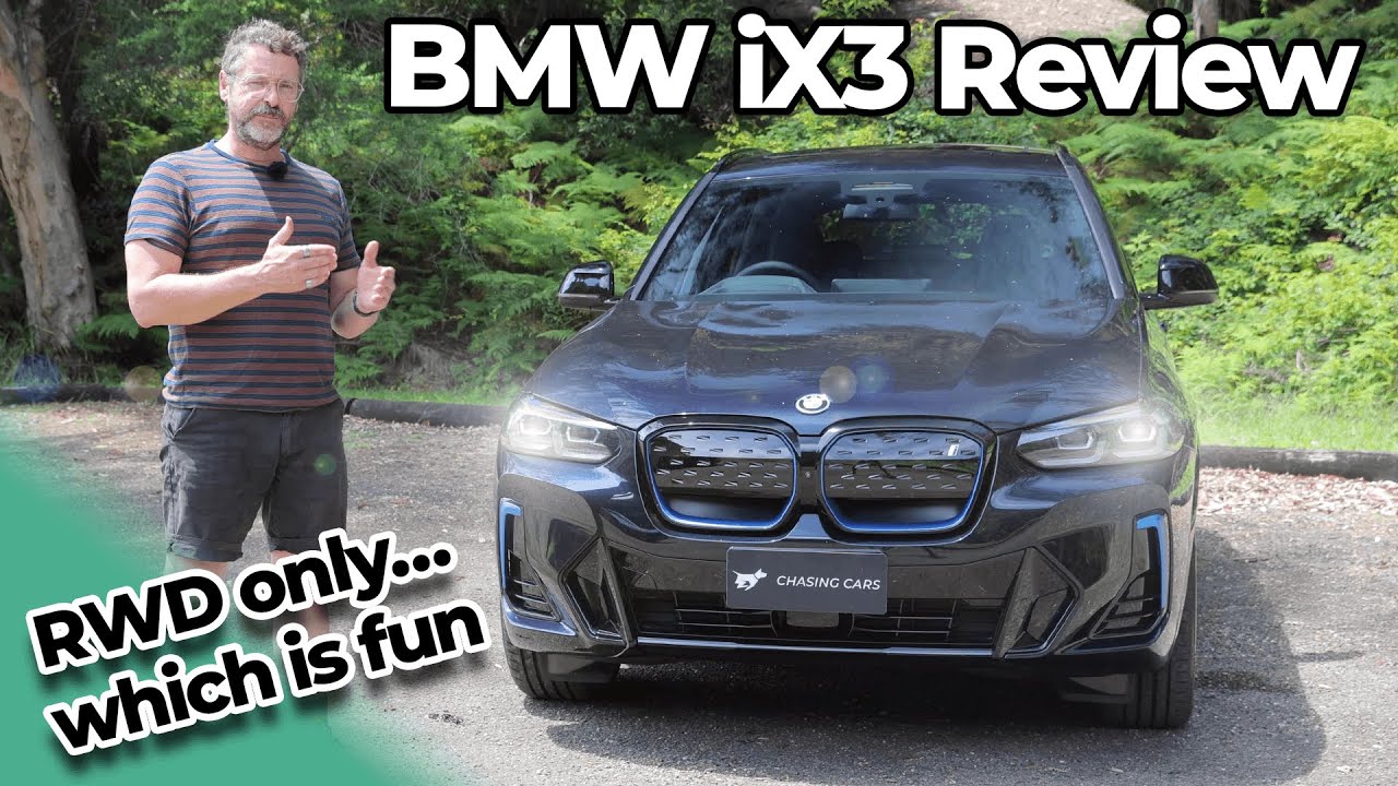 Обзор BMW iX3 2022 | Тестирование электрокроссовера с задним приводом | Chasing Cars