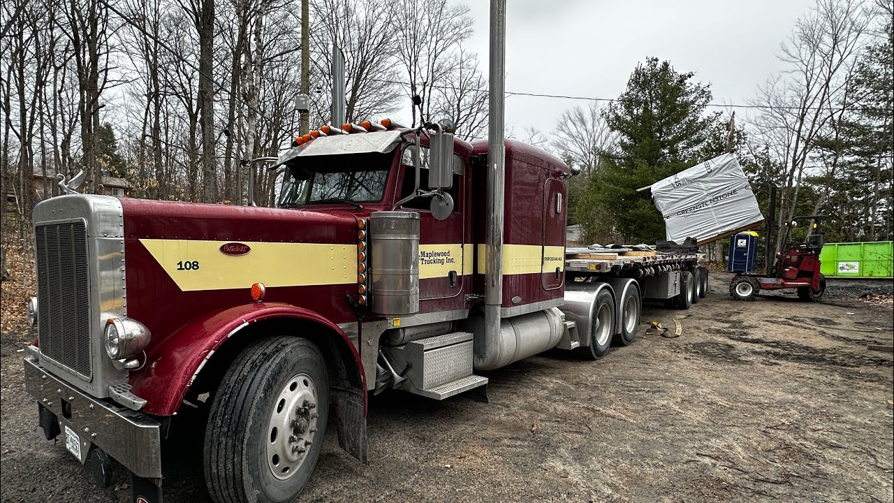 How CRAZY Can This Load Get??? TOUCHED POWER LINES ON THE WAY IN!
