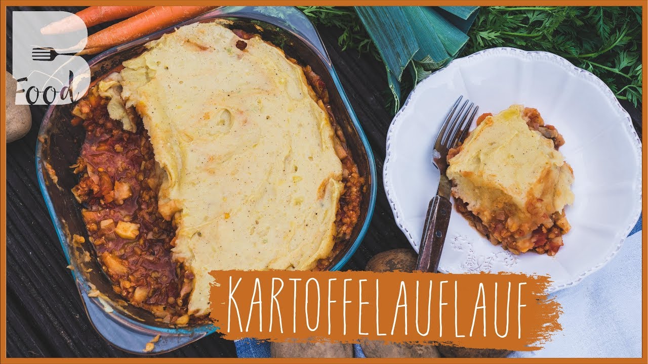 GESUNDER KARTOFFELAUFLAUF - EIWEIßBOMBE! Die perfekte FITNESS-Mahlzeit