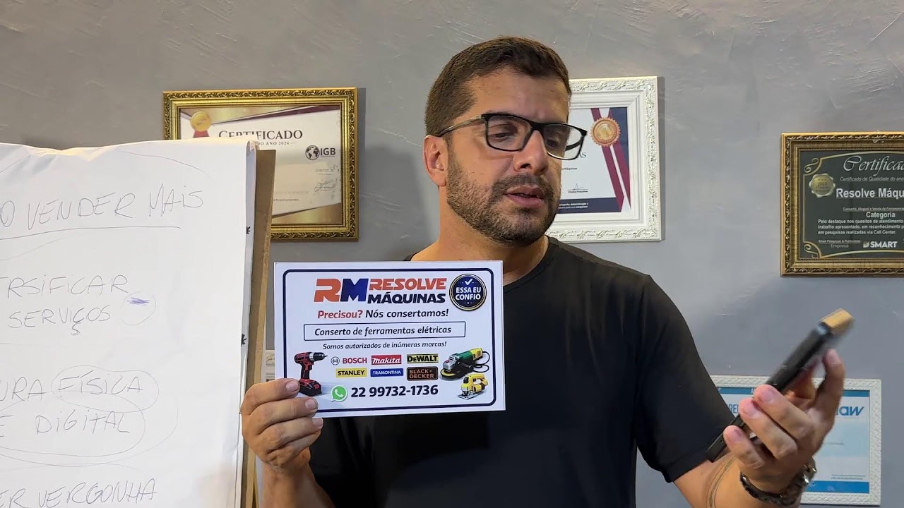 AULÃO DE VENDAS E MARKETING PARA CONSERTOS!
