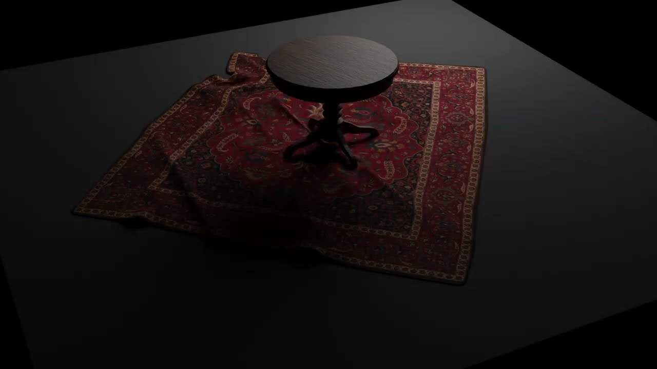 How to model a carpet in Blender?