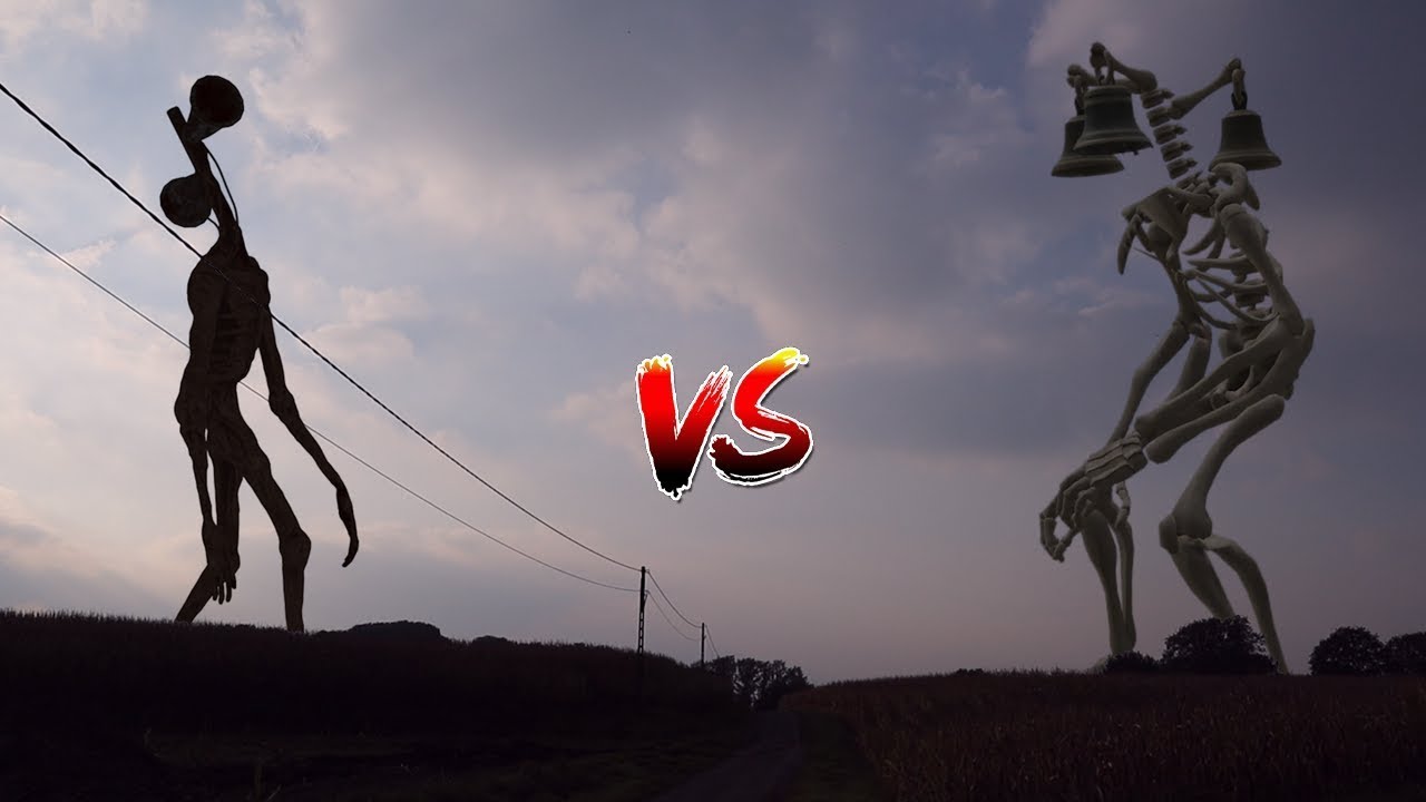 SIREN HEAD VS BELL HEAD w PRAWDZIWYM ŻYCIU