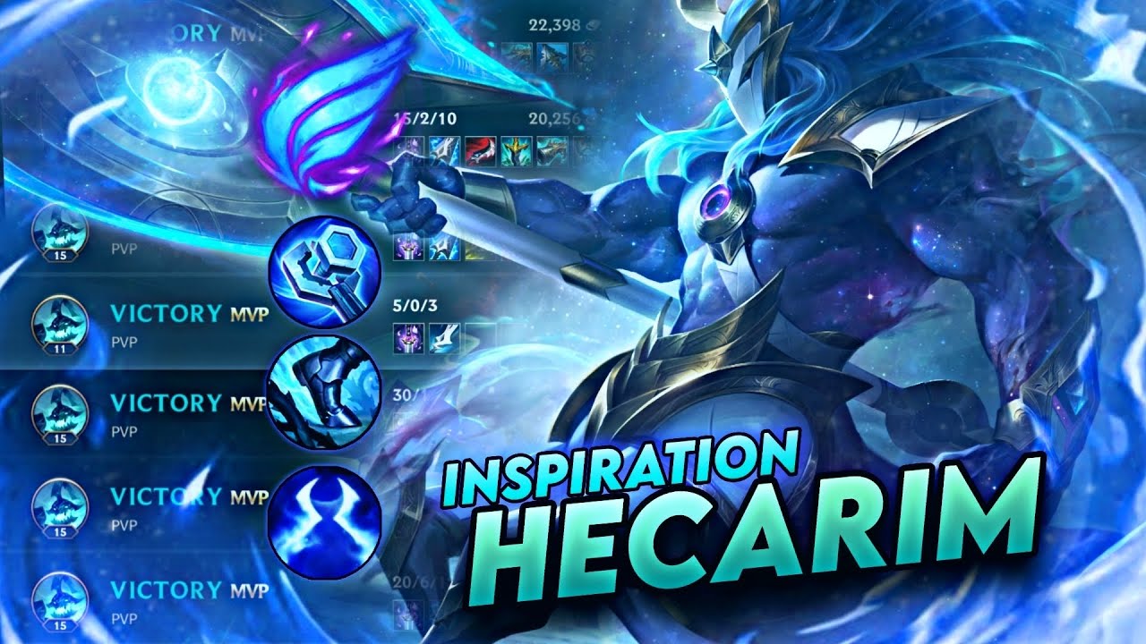 Use These Runes to 1v9 Every Single Game on Hecarim! - WildRift