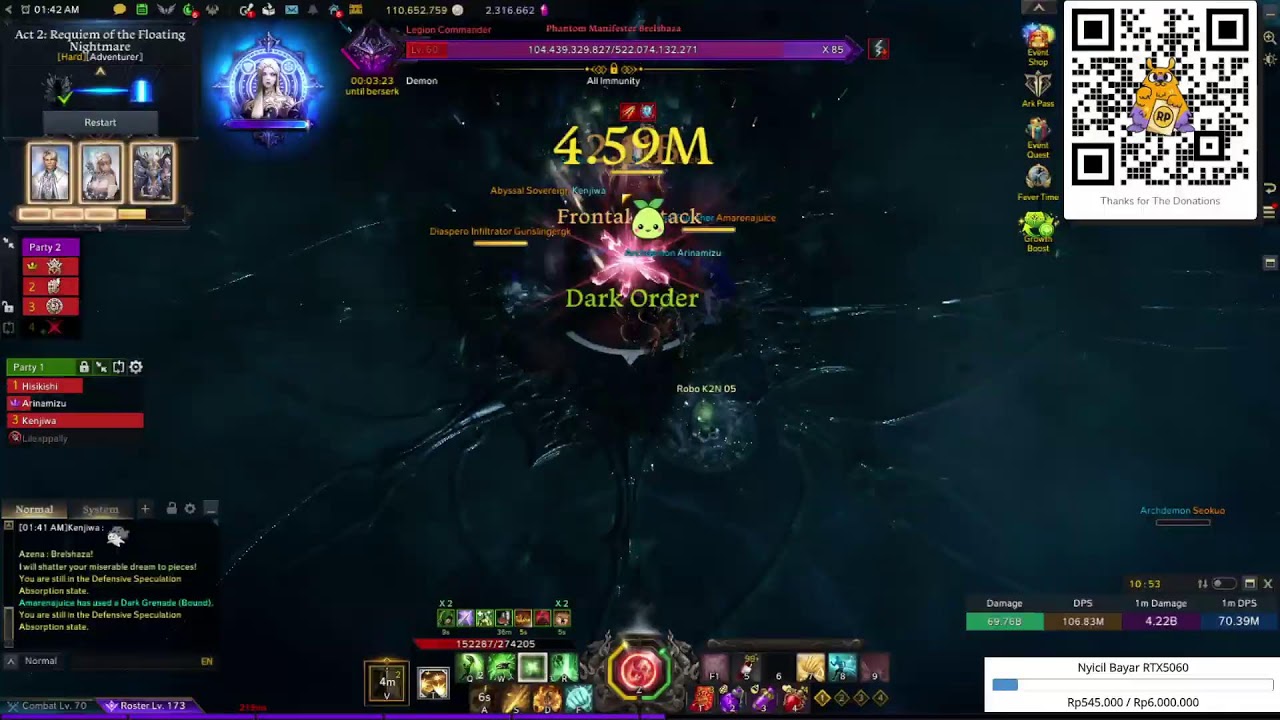 [🔴LIVE] Lost Ark - Ngejer Raid Lost Ark dan Fish It FREE BOOST x8 |