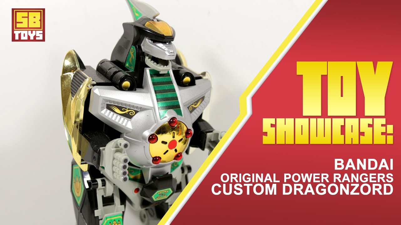 SB Toys Showcase: Original BANDAI Custom Mighty Morphin Power Rangers Dragonzord