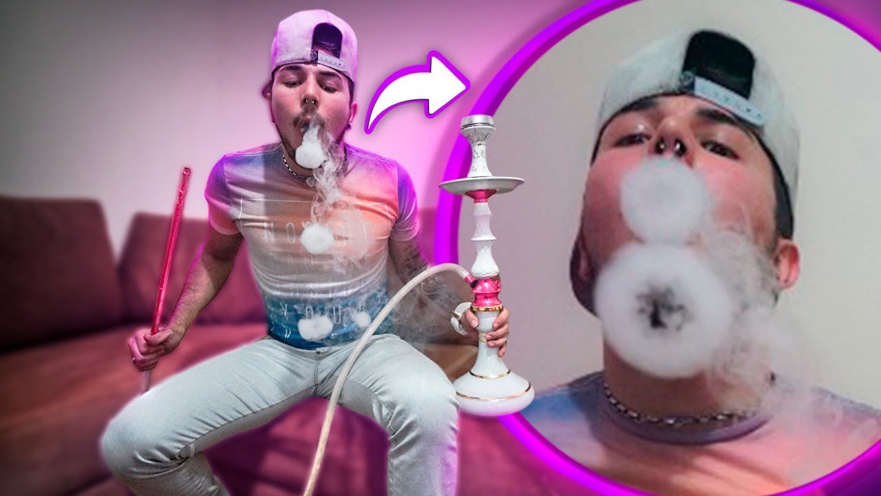 APRENDENDO A FAZER BOLINHAS COM NARGUILE !!