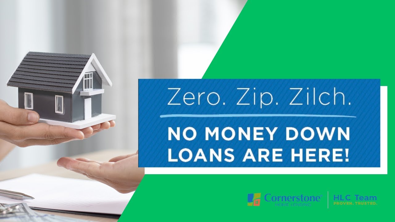 NEW FHA No Money Down Loans Are Here!