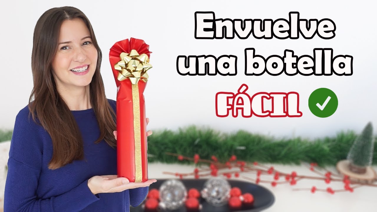 Cómo Envolver una Botella de Vino para Regalo ✅