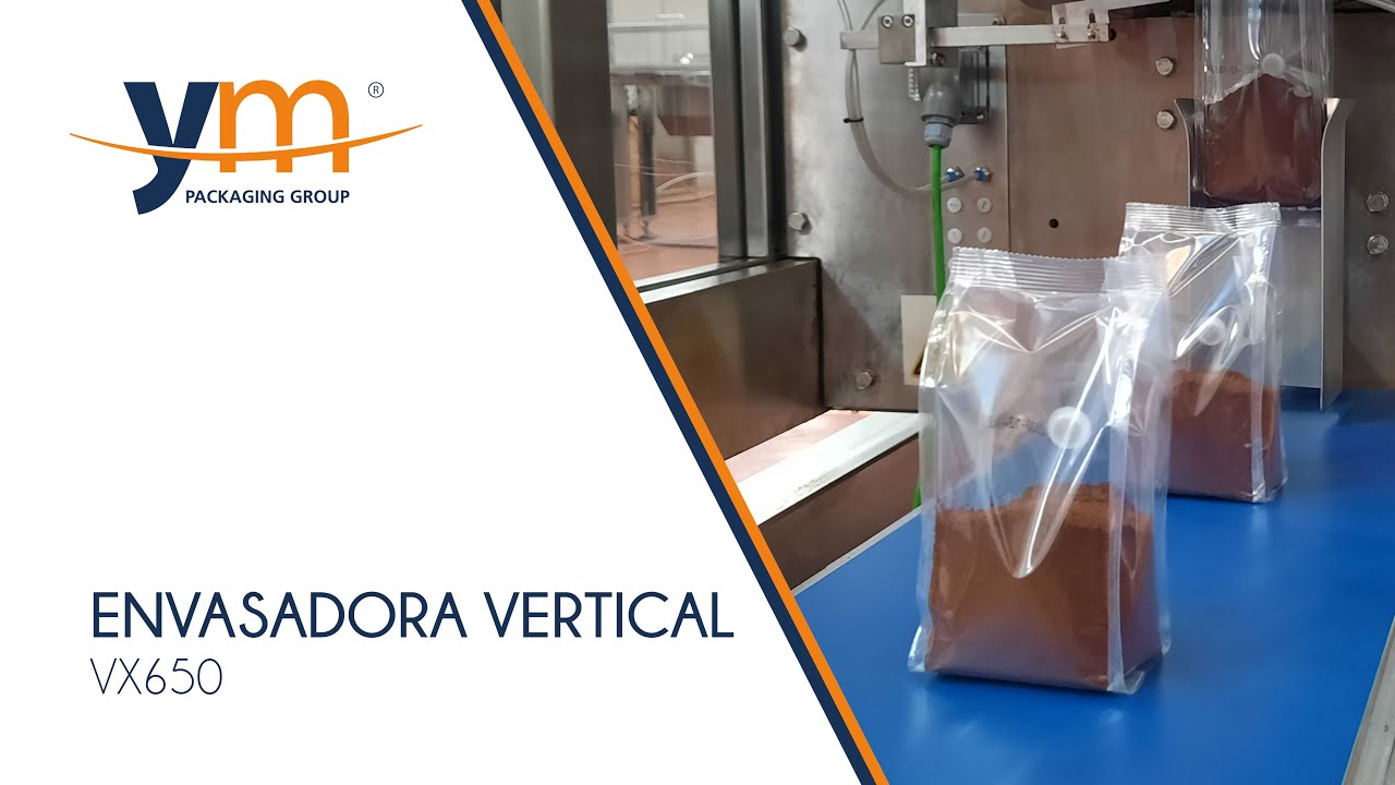 #Envasadora Vertical MOD.VX650 para #Café en Polvo en  Bolsa #Stabilo o cuatro soldaduras