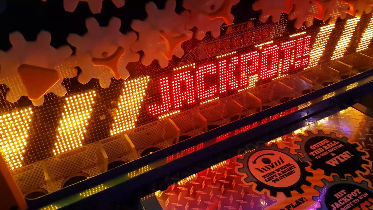 17 bonus balls and more! Ticket games and jackpots at Round 1 arcade in Santa Ana | The Crane Couple