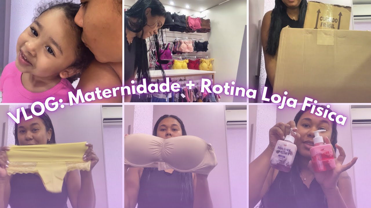 VLOG: Rotina loja | Maternidade | Mercadoria nova de fornecedor | Empreendedorismo Feminino