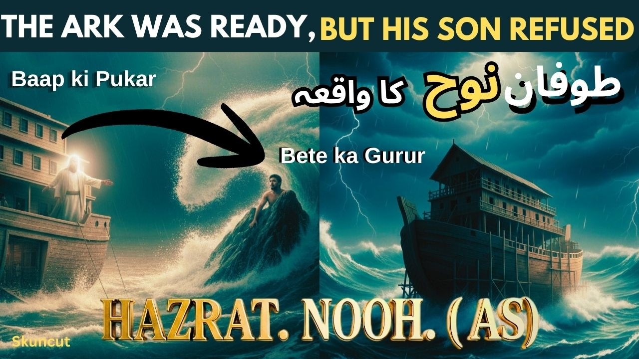 Hazrat Nooh (A.S.)'s Kissa and Kanan's Tension | Sk Uncut​ #islamicvideo  #waqia  #prophetstories