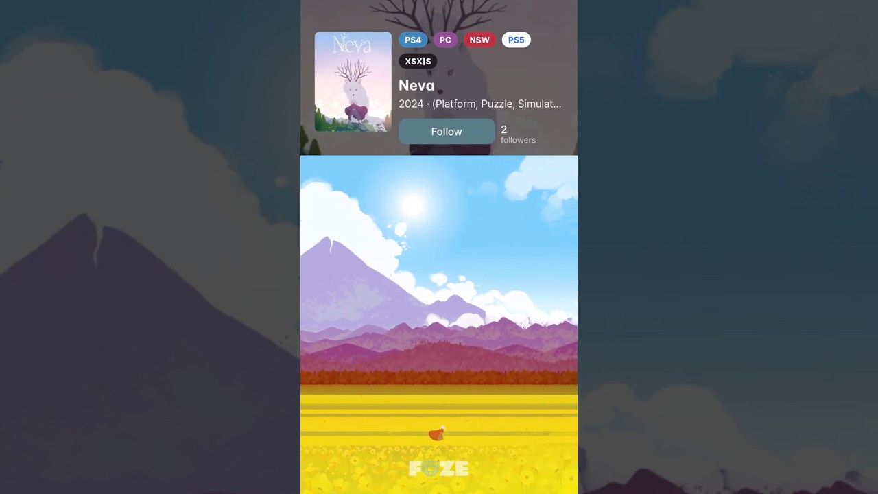 Experience Neva's Stunning Scenery and Sounds #neva #gameplay #indiegame