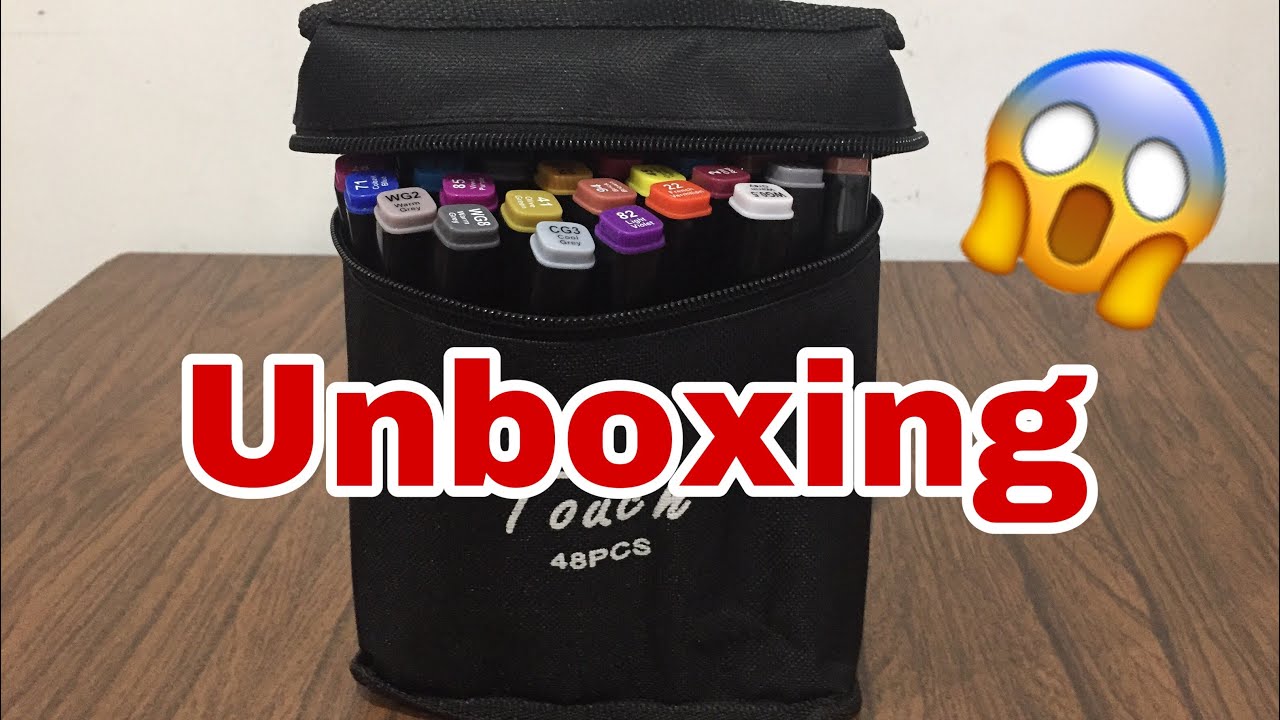 Unboxing marcadores Touch Yuze