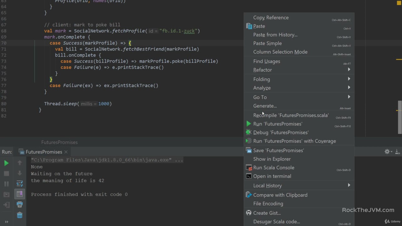 Futures, Part 2 #9.2 Functional concurrent programming
