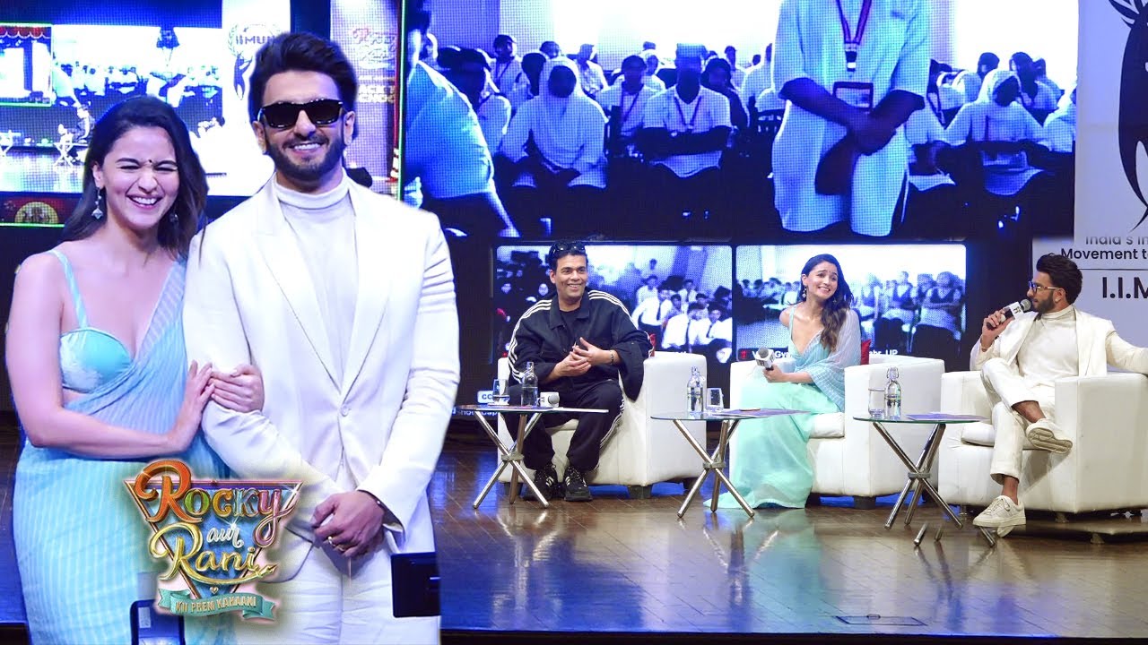 Rocky Aur Rani - Back To School Promotion | Alia Bhatt, Ranveer Singh, And Karan Johar Interview
