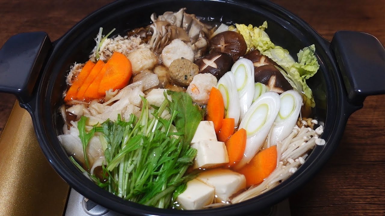 Mushroom & Kanpyo NABE Recipe (Easy Japanese Hotpot)