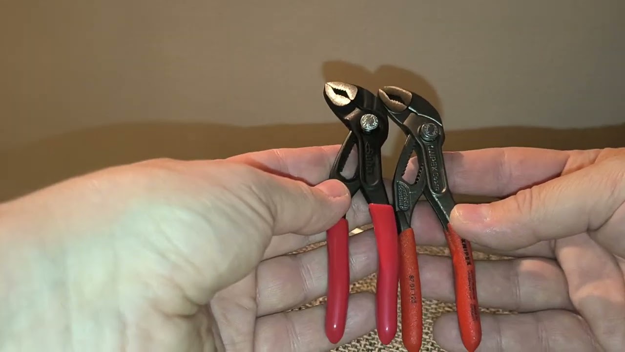 Knipex Cobra 125mm.vs.Suha-Chińska podr&oacute;ba#unboxing#1