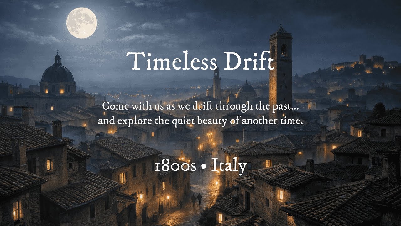 1800s Italy |  Ambient Music for Deep Focus, Reading and Calm Work #calmmusic  #ambientmusic