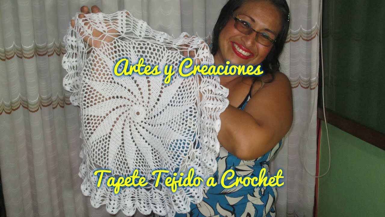 COMO HACER UN TAPETE TEJIDO A CROCHET