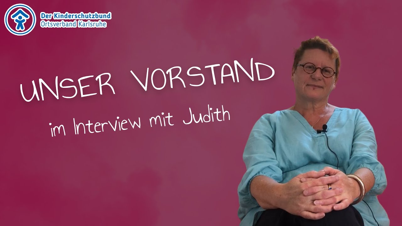 Unser Vorstand - im Interview mit Judith