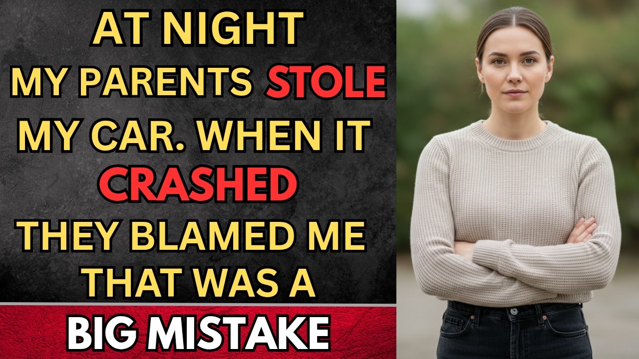 My Parents Stole My Car at Night — By Morning, I Was Told to Take the Blame