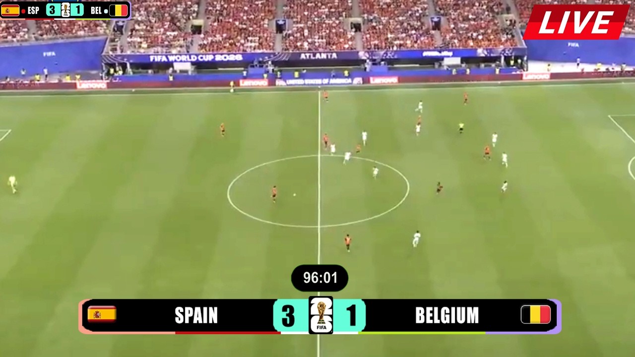 🔴LIVE FIFA+| SPAIN VS BELGIUM | EXTENDED HIGHLIGHTS ▪ FIFA WORLD CUP 2026
