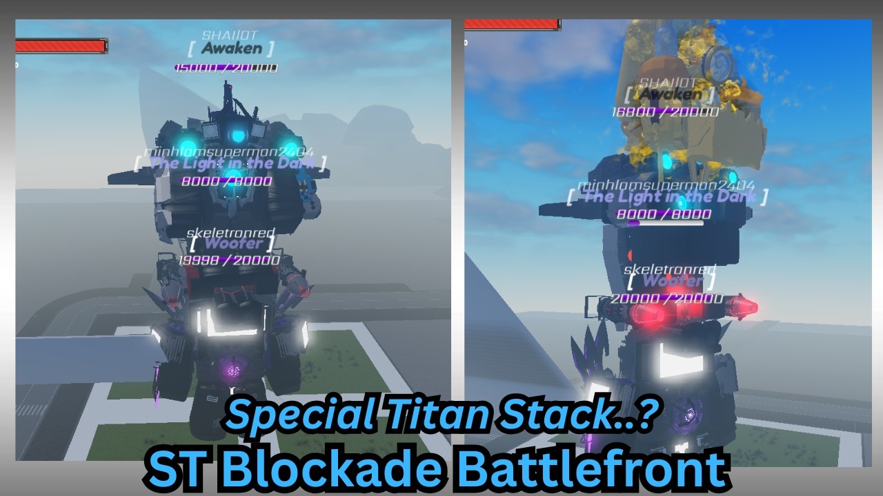 Special Titan Tower Stack..? on ST Blockade (random vid 37)