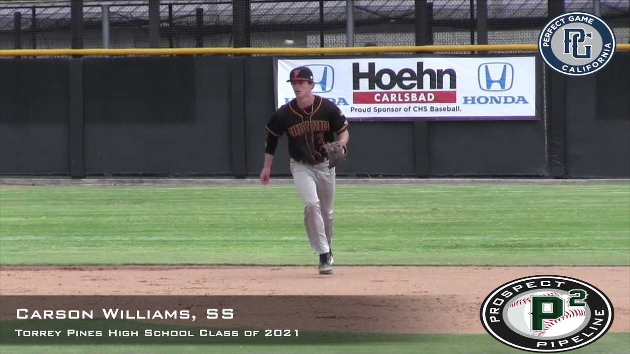 Carson Williams Prospect Video, SS, Torrey Pines High School Class of 2021 x
