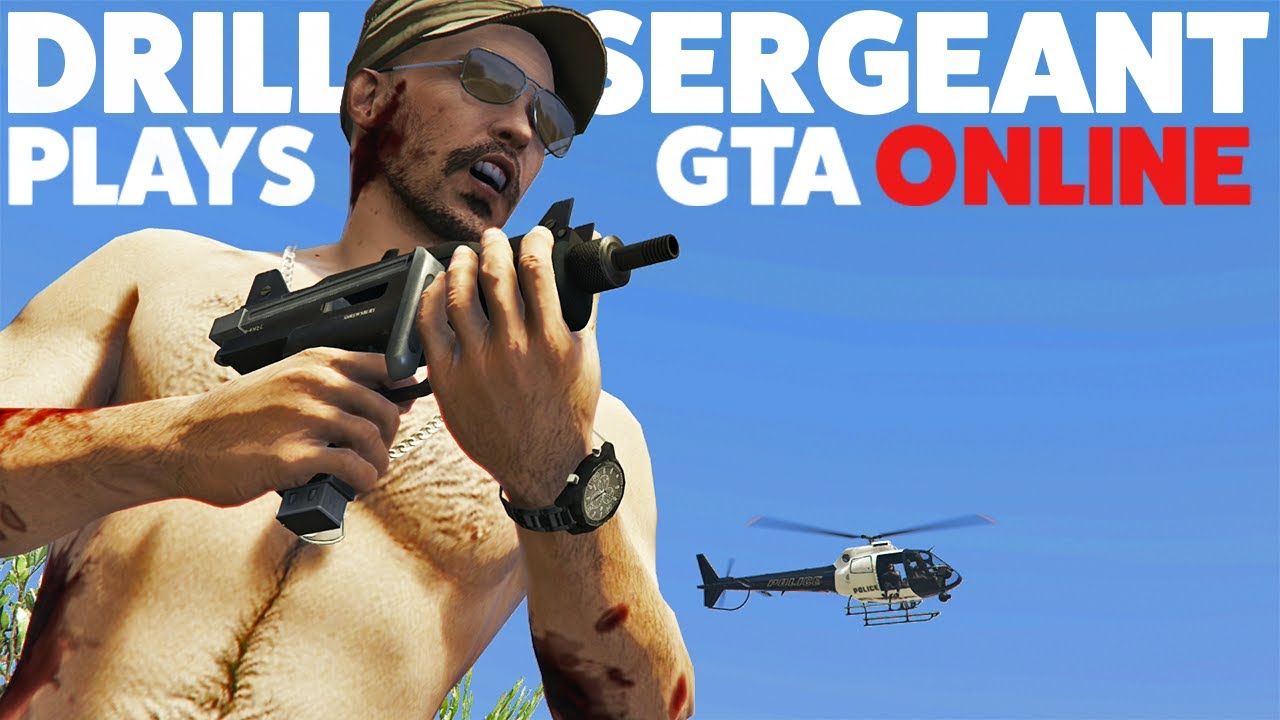 Drill Sergeant Triggers An Entire Lobby in GTA Online
