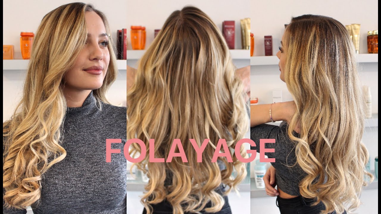 FOLAYAGE = FOLIENSTRÄHNEN + BALAYAGE