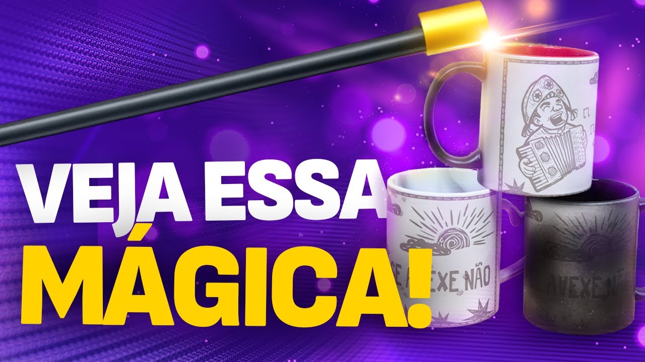Como Sublimar Caneca M&aacute;gica!