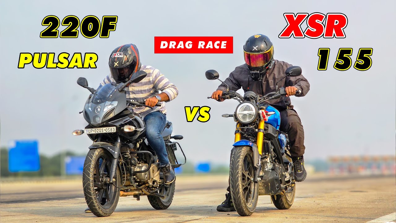 Yamaha XSR 155 vs Bajaj Pulsar 220F | Legendary 220F Comeback Performance Test