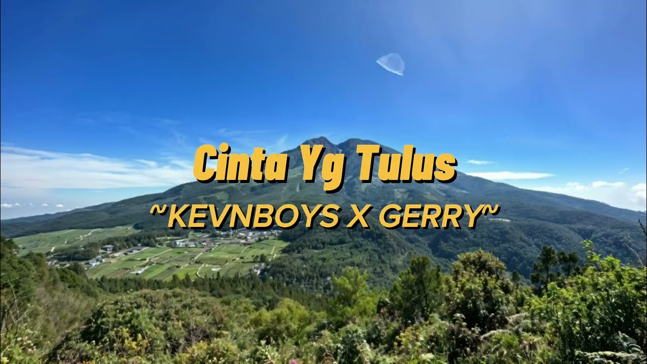 GERRY X KEVNBOYS.OFFICIAL - Cinta Yg Tulus (Official Music) 