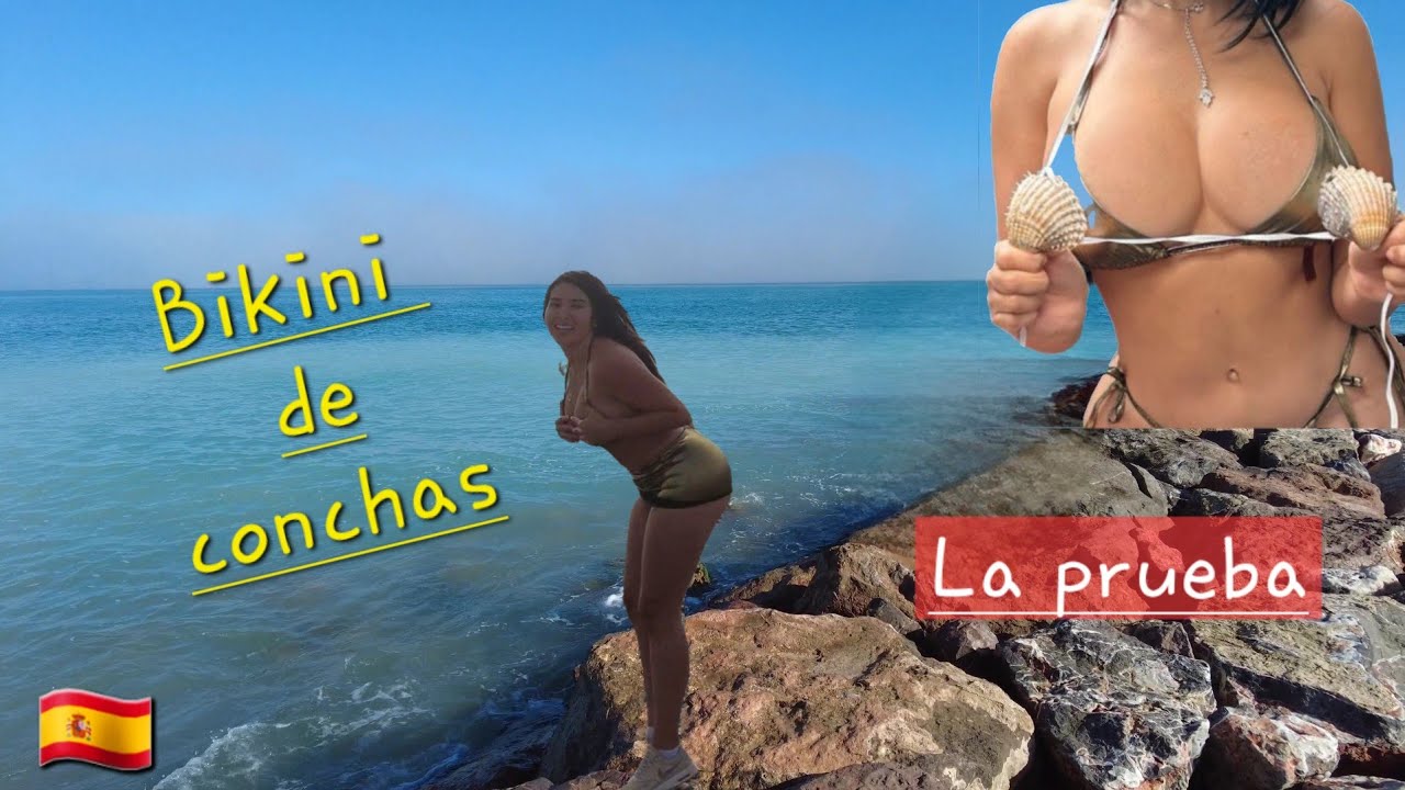 Prueba mi Bikini de conchas👙| Mi primera Paella |Playa Blanca España 🇪🇸