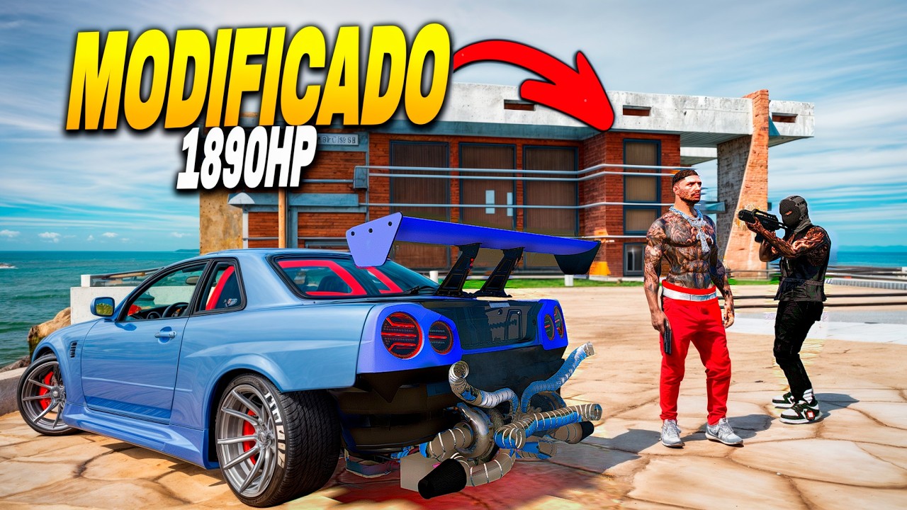 Prepare El Nissan Skyline Mas Rapido Para Enfrentar Al Cuervo |GTA 5 RP