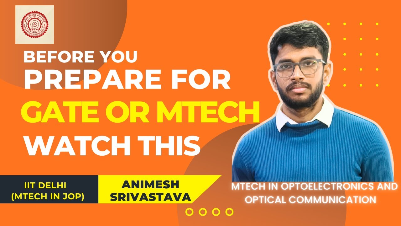 IIT Delhi MTech | What You Will Learn on This Channel || Gate Speelbook Expecto PYQ's | #trending