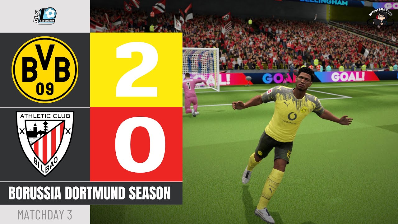 DLS26 | Matchday 3 : Borussia Dortmund vs Athletic Club | Legendary Division